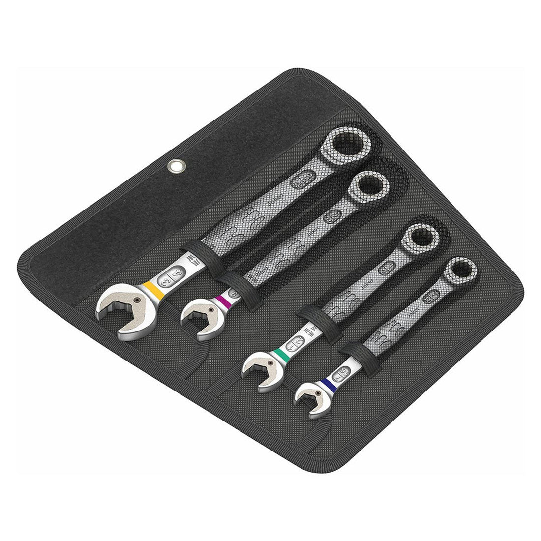 Wera 05073295001 Joker Imperial Ratcheting Combination Wrench Set (4-Piece) Wera