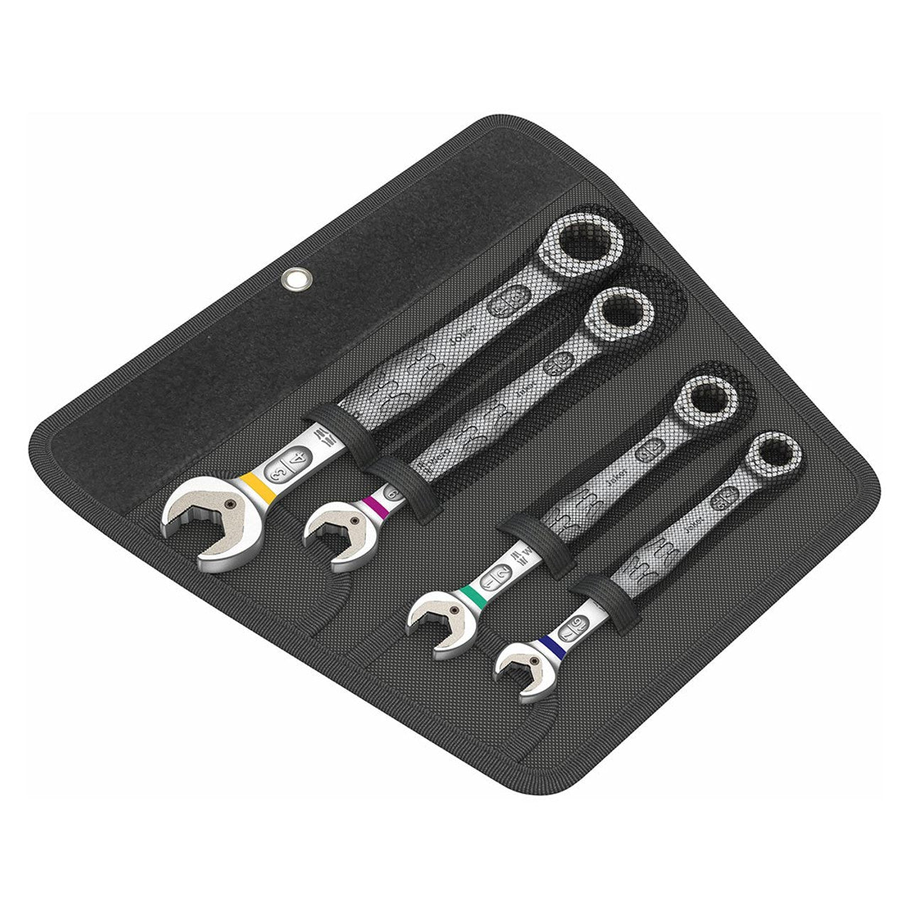 Wera 05073295001 Joker Imperial Ratcheting Combination Wrench Set (4-Piece) Wera