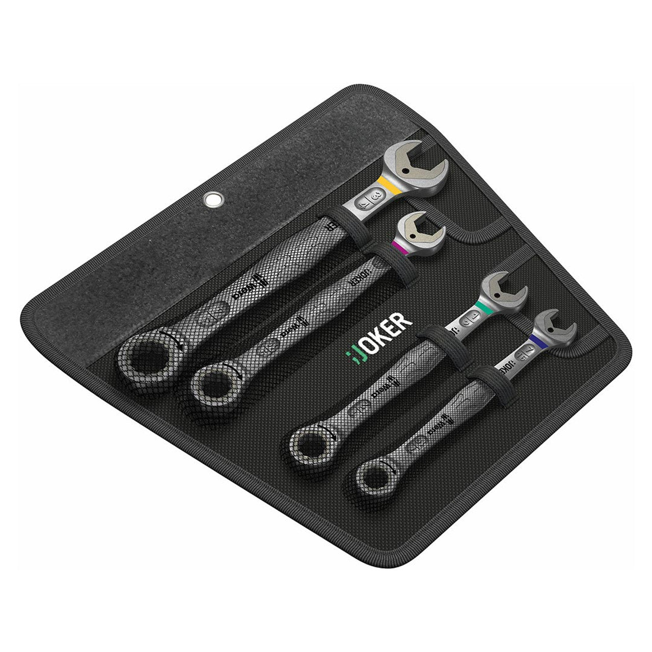 Wera 05073295001 Joker Imperial Ratcheting Combination Wrench Set (4-Piece) Wera