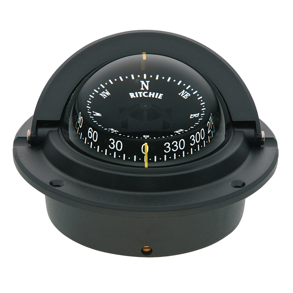 Ritchie F-83 Voyager Compass - Flush Mount - Black (F-83) Ritchie