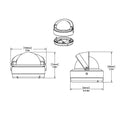Ritchie RA-93 RitchieAngler Compass - Surface Mount - Gray (RA-93) Ritchie