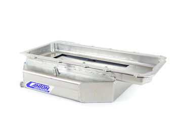 Canton Racing Products 11-280 GM LS1 Open Chassis Steel Circle Track Rear Sump Pan Canton