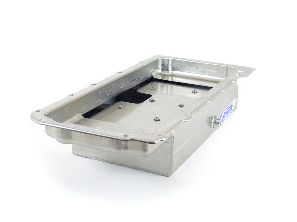 Canton Racing Products 11-280 GM LS1 Open Chassis Steel Circle Track Rear Sump Pan Canton