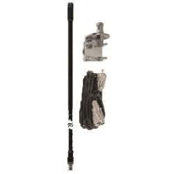 Procomm HSS995-F4B 4 ft. Black Flexi Truck Antenna Kit with 9 ft. Coaxial Cable ProComm