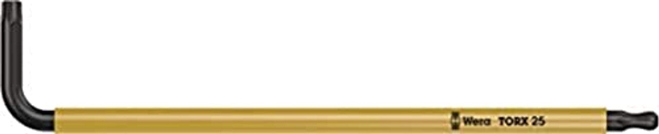 Wera 05073599001 967/9 TX Multicolor L-Key Set for Tamper-Proof Torx Screws, 9pc Wera