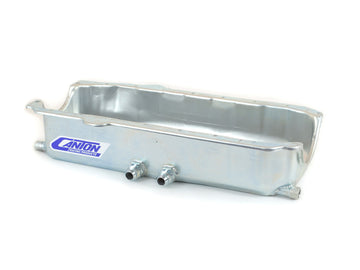 Canton Racing Products 12-101 Small Block Chevy Pre-85 Shallow Dry Sump Right Hand Exits