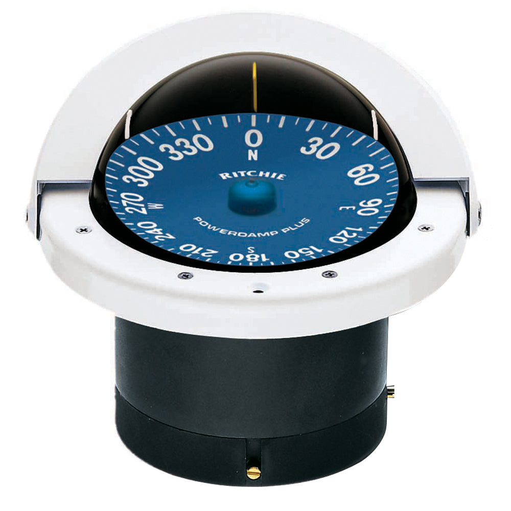 Ritchie SS-2000W SuperSport Compass - Flush Mount - White (SS-2000W) Ritchie