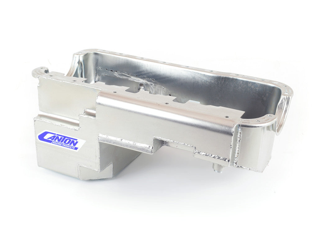 Canton Racing Products 13-622 Ford 289-302 Fox Body Drag Race Front Sump Pro Power Pan