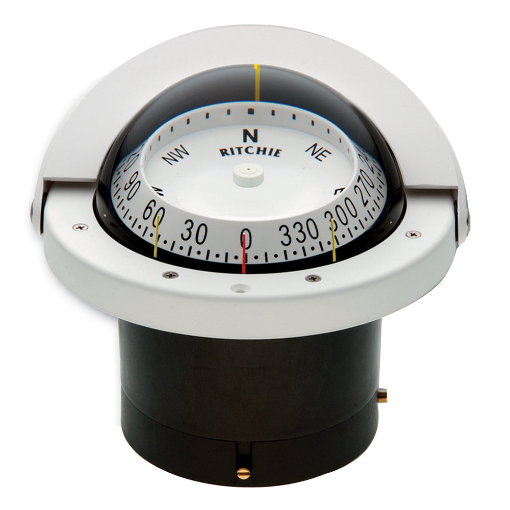 Ritchie FNW-203 Navigator Compass - Flush Mount - White (FNW-203) Ritchie