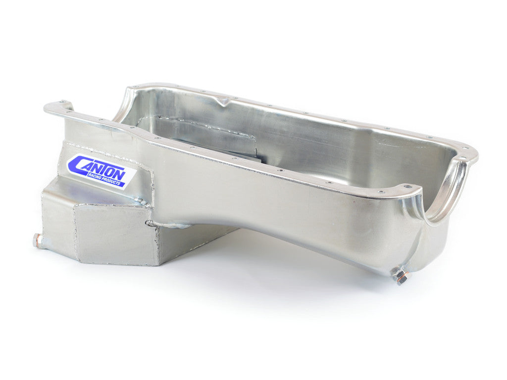 Canton Racing Products 15-644S For Ford 289-302 Rear T Sump Road Race Pan Without Scraper