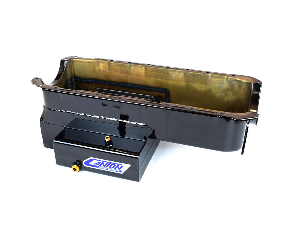 Canton Racing Products 18-360 For Big Block Chevy Mark 4 Marine 10 Qt Oil Pan Black