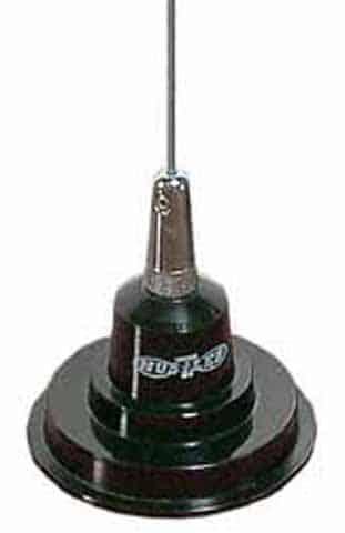 Hustler IC100-B - Hustler 44" Base Load Magnet Mount Antenna Kit -Black (IC100-B)