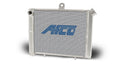 AFCO Racing 80205 Aluminum Satin Radiator Cage Mount Double Pass 3/4 NPT Female Inlet/Outlet for Mini/Micro Sprint Afco Racing Products