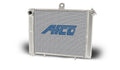 AFCO Racing 80205 Aluminum Satin Radiator Cage Mount Double Pass 3/4 NPT Female Inlet/Outlet for Mini/Micro Sprint Afco Racing Products