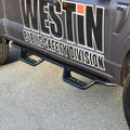 Westin 20-13945 Outlaw Drop Nerf Bars Textured Black Steel Westin