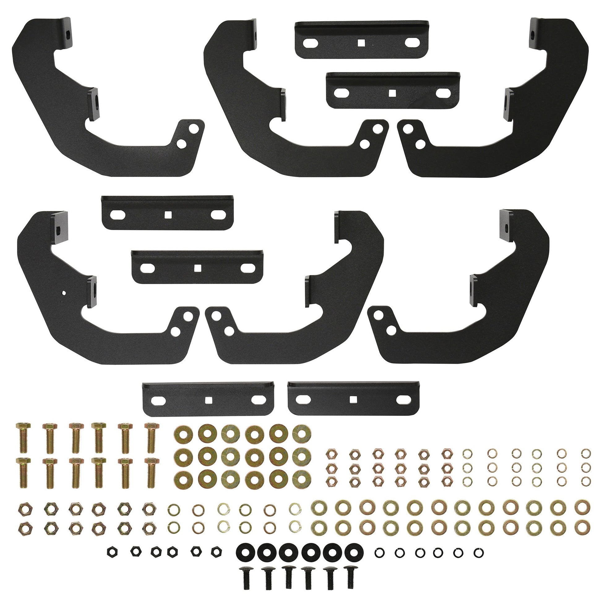 Westin 20-13945 Outlaw Drop Nerf Bars Textured Black Steel Westin