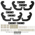 Westin 20-13945 Outlaw Drop Nerf Bars Textured Black Steel Westin