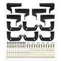 Westin 20-14065 Outlaw Drop Nerf Bars Textured Black Steel Westin