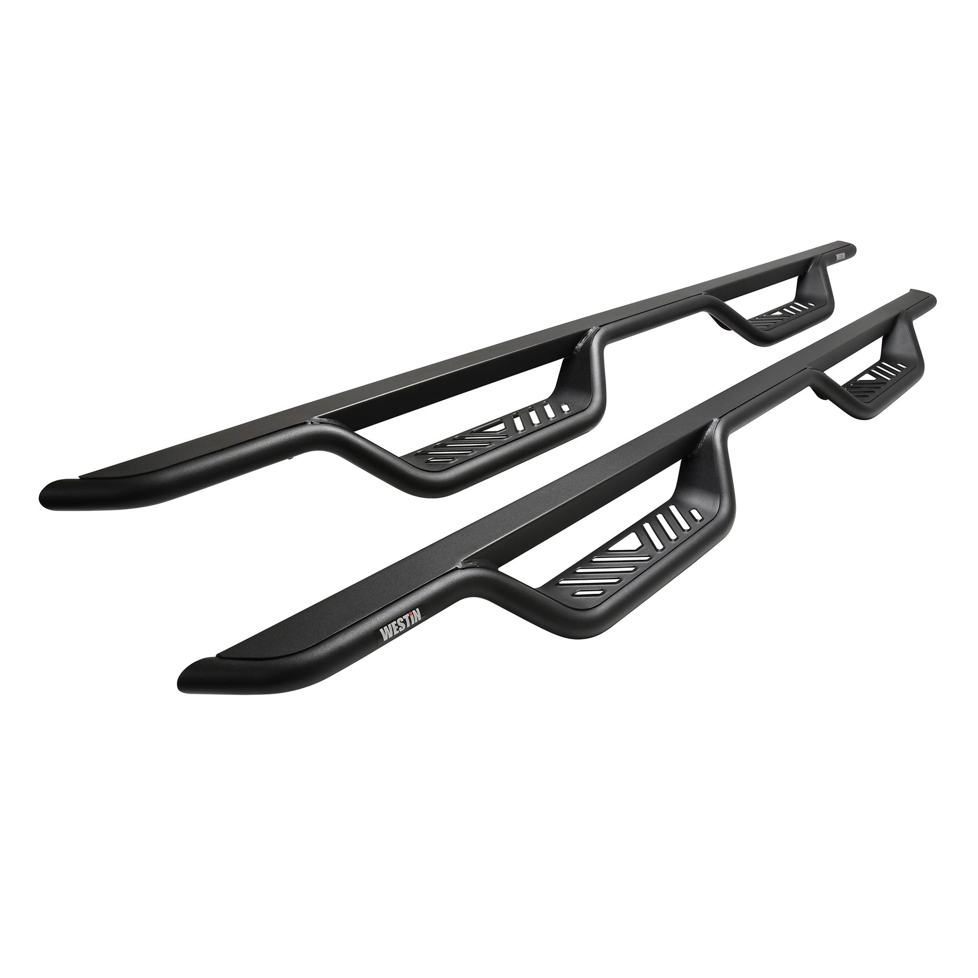 Westin 20-14135 Outlaw Drop Nerf Bars Textured Black Steel Westin