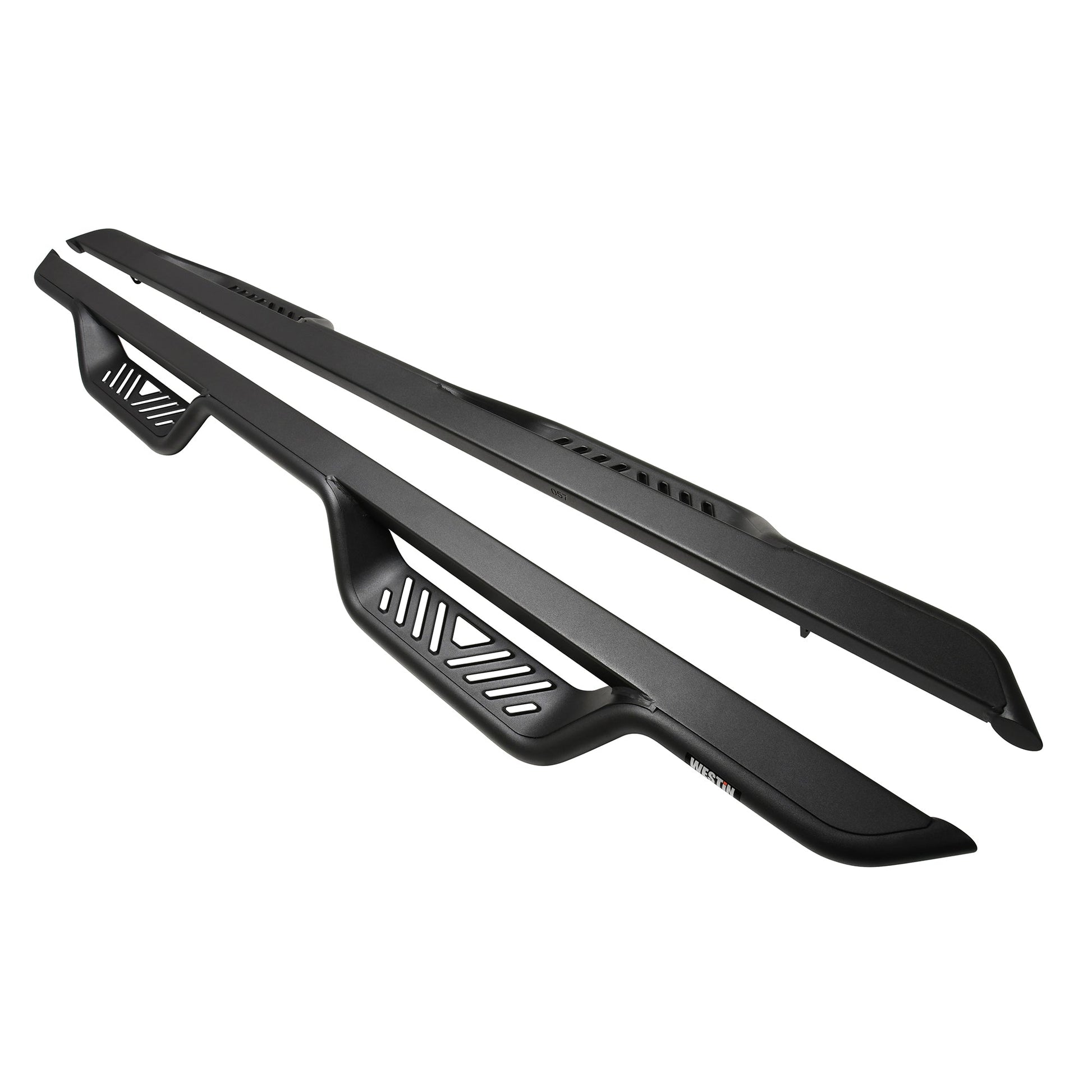 Westin 20-14135 Outlaw Drop Nerf Bars Textured Black Steel Westin