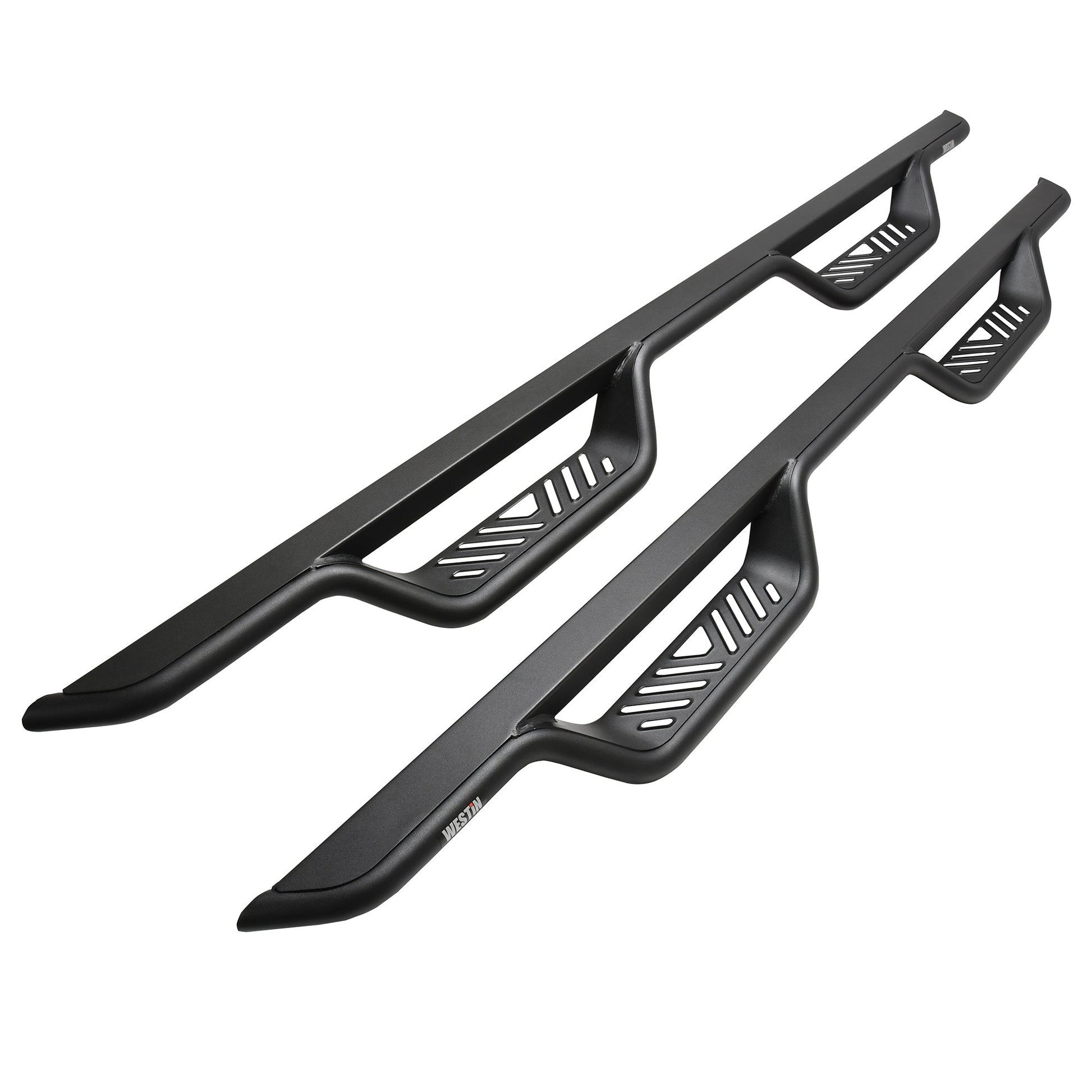 Westin 20-14135 Outlaw Drop Nerf Bars Textured Black Steel Westin