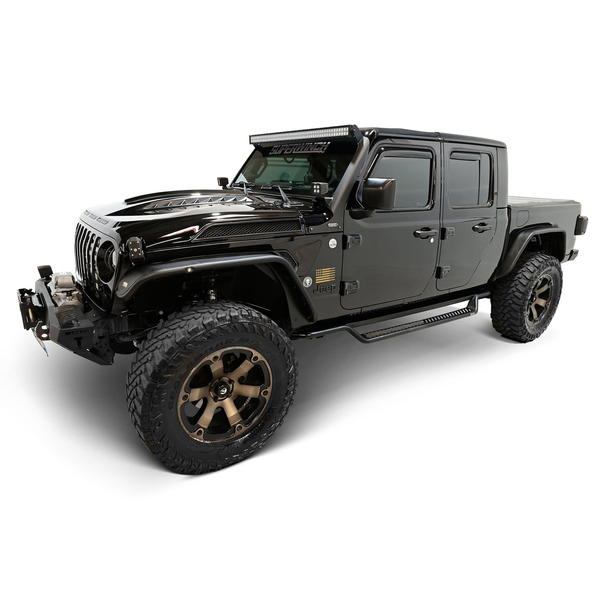 Westin 20-44165 Outlaw Drop Running Boards Textured Black Westin