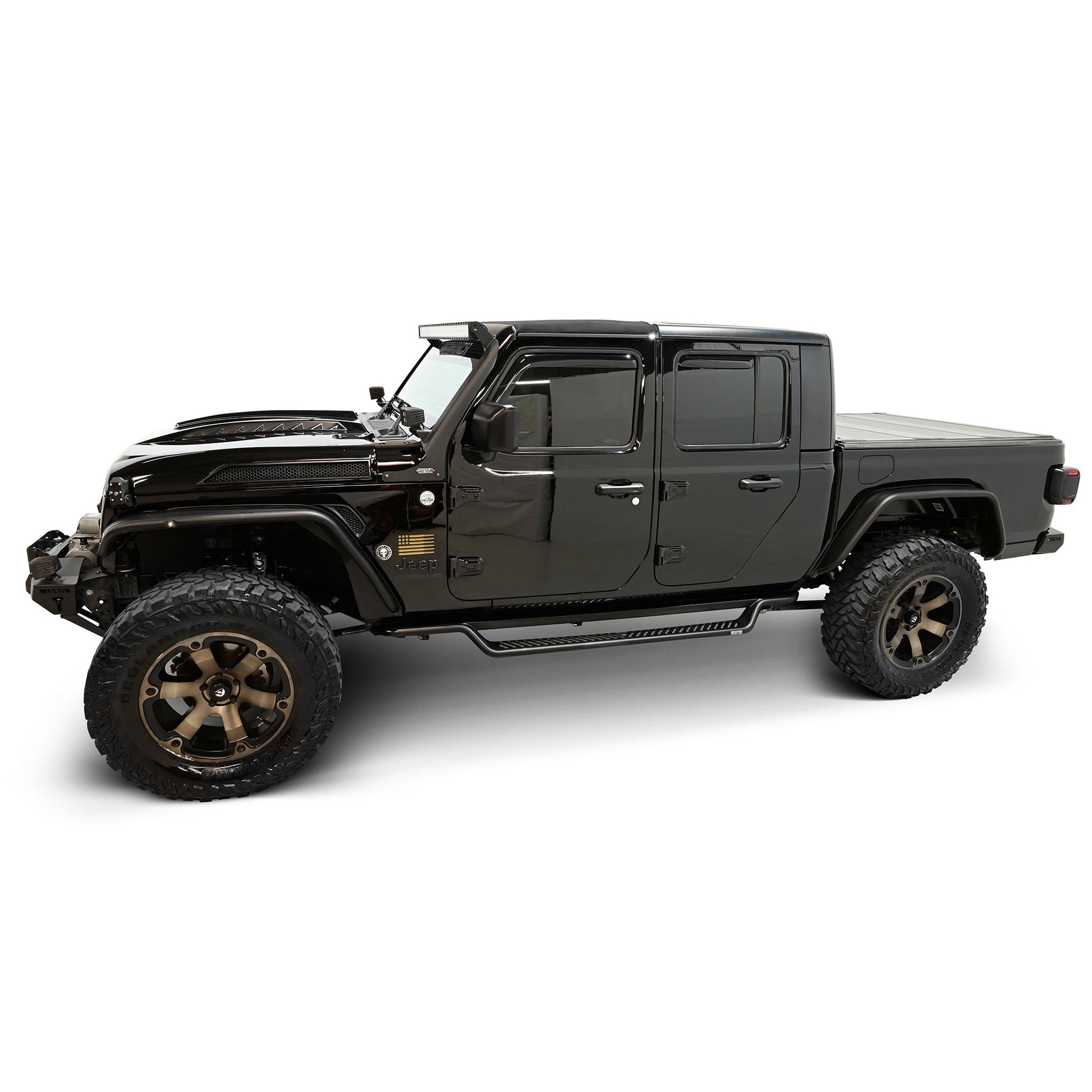 Westin 20-44165 Outlaw Drop Running Boards Textured Black Westin