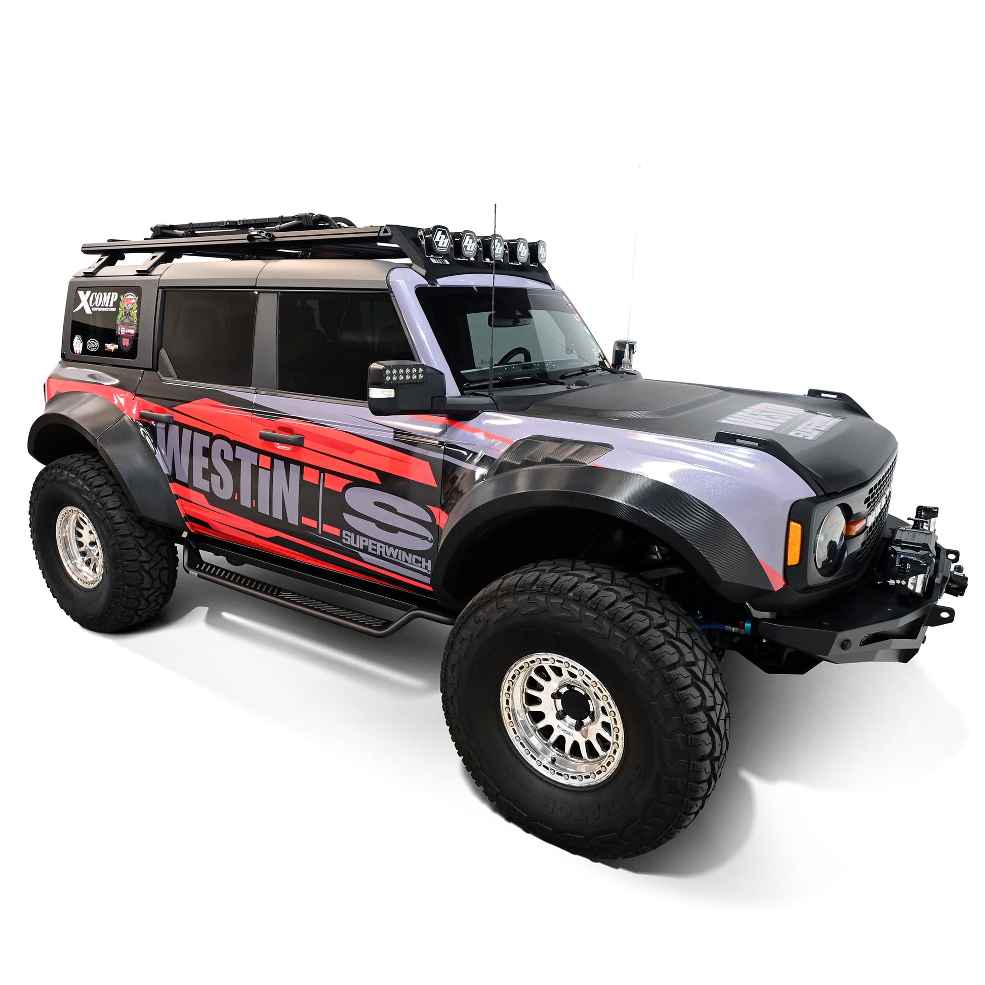 Westin 20-44195 Outlaw Drop Running Boards Textured Black Westin