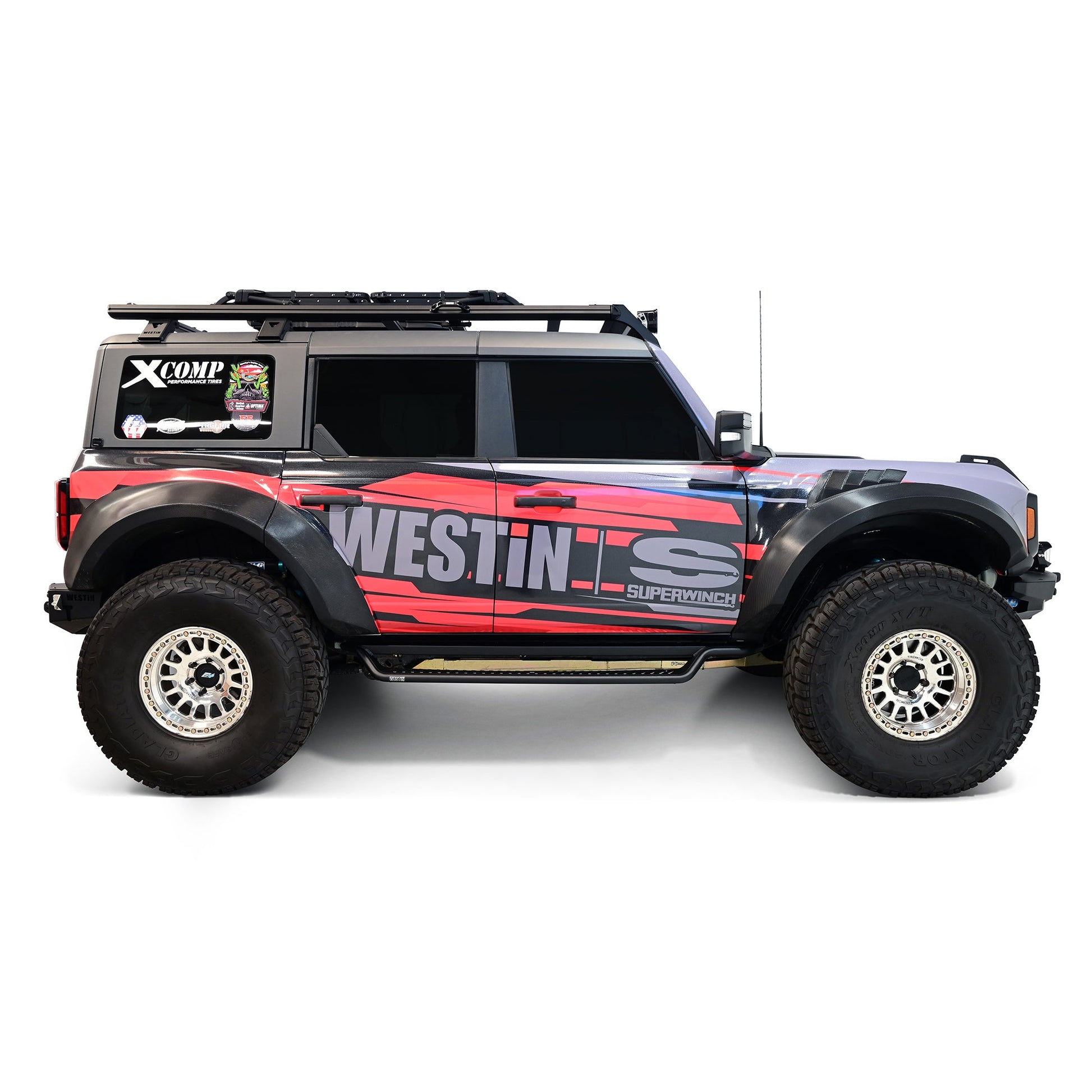 Westin 20-44195 Outlaw Drop Running Boards Textured Black Westin