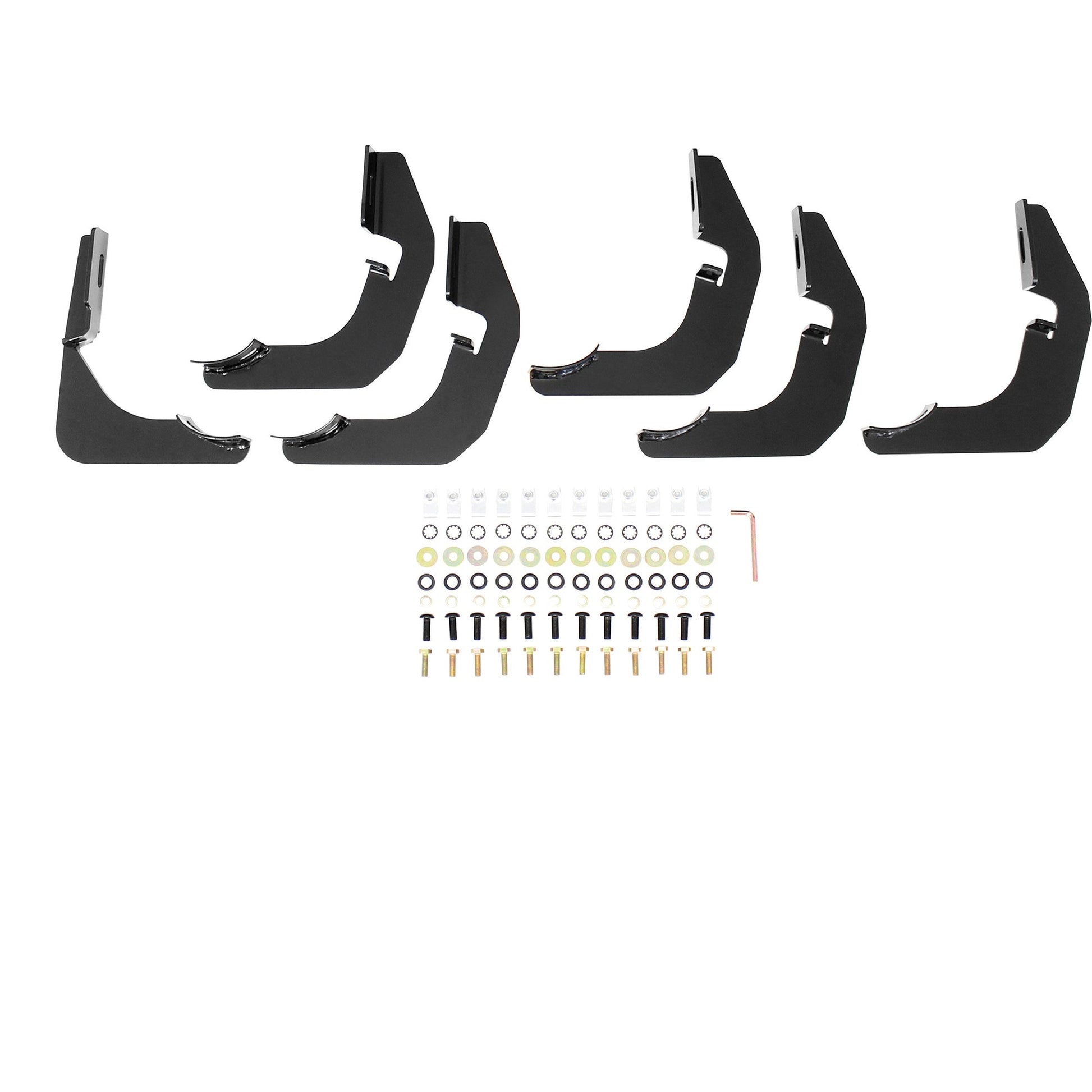 Westin 21-23715 PRO TRAXX 4 Oval Nerf Bars Black Steel Westin