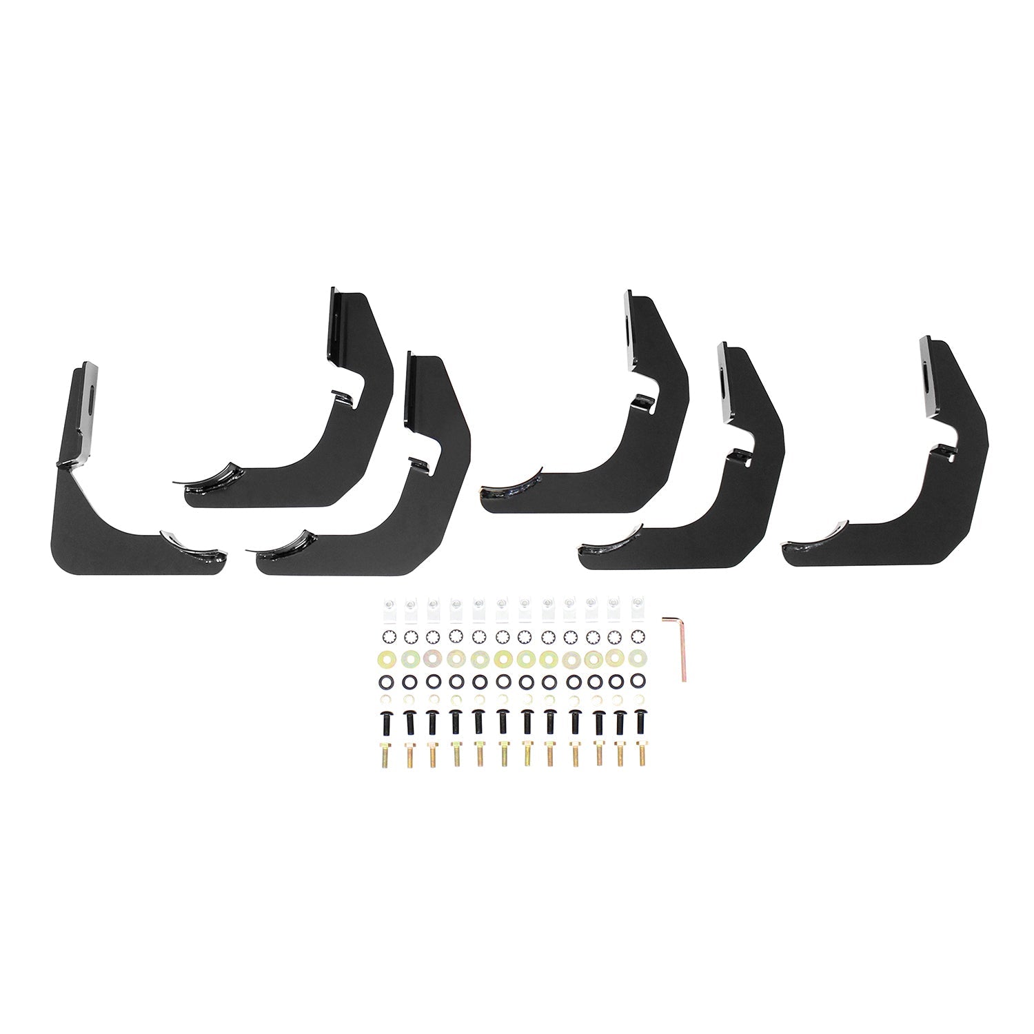 Westin 21-24015 PRO TRAXX 4 Oval Nerf Bars Black Steel Westin