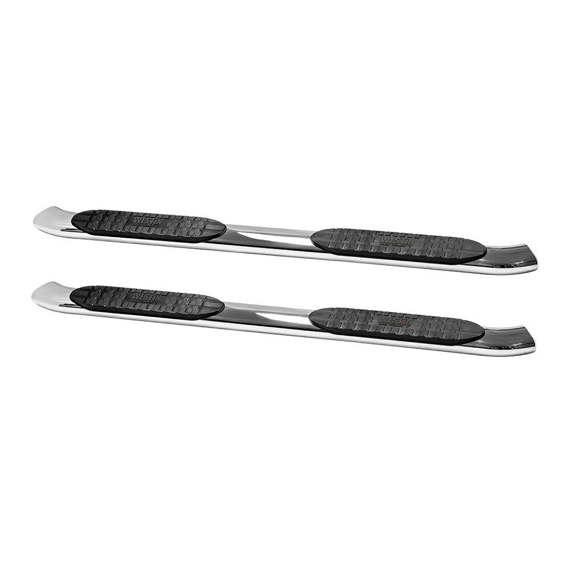 Westin 21-54080 PRO TRAXX 5 Oval Nerf Bars Polished Stainless Steel Westin