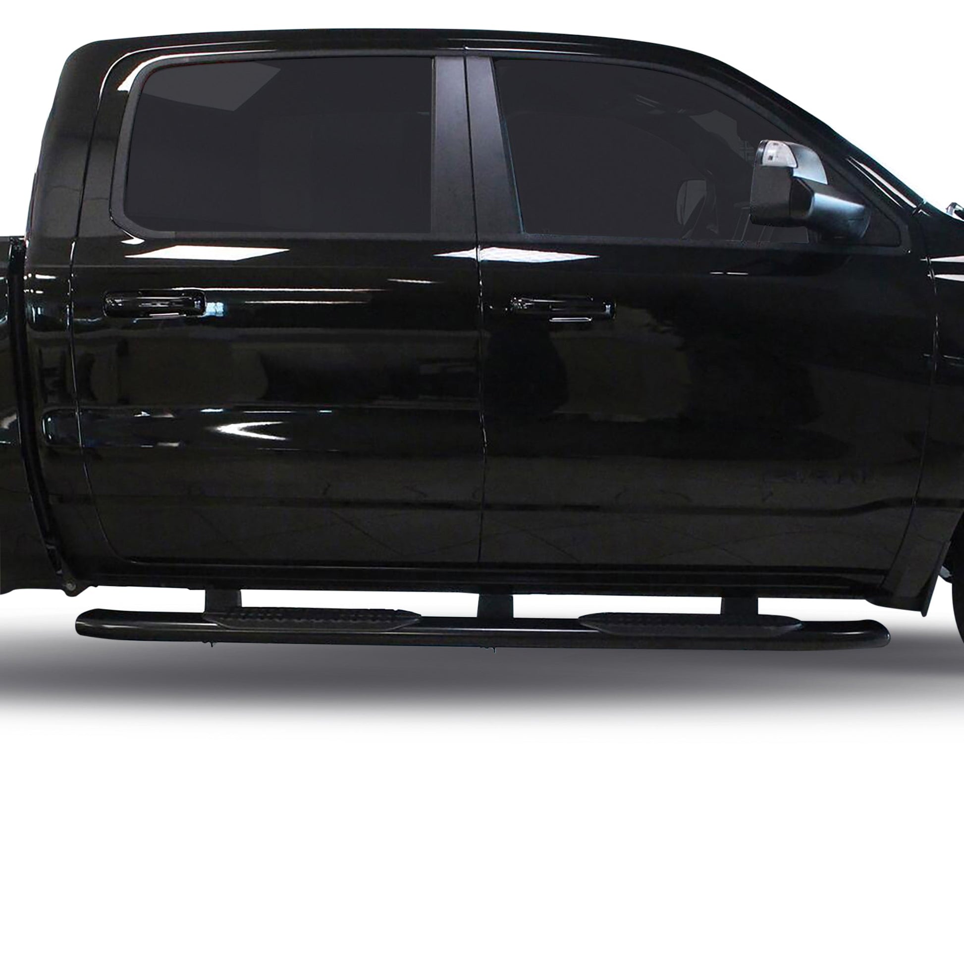 Westin 21-54085 PRO TRAXX 5 Oval Nerf Bars Black Steel Westin