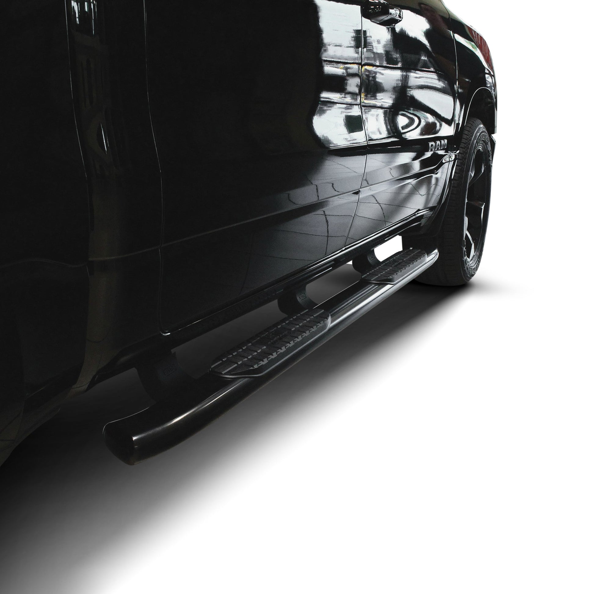Westin 21-54085 PRO TRAXX 5 Oval Nerf Bars Black Steel Westin