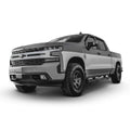 Westin 21-54135 PRO TRAXX 5 Oval Nerf Bars Black Steel Westin