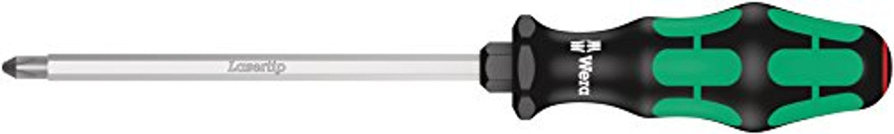 Wera 05008753001 Kraftform Plus 350 SK PH Phillips Screwdriver, Lasertip, Head Wera