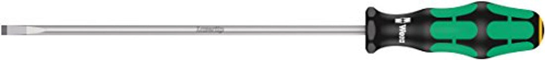 Wera 05110008001 Kraftform Plus 335 Slotted Screwdriver, 5.5mm Head, 8" Blade Wera