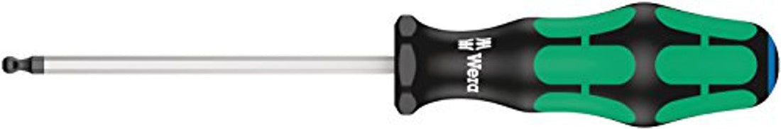 Wera 05022810001 Ball end Screwdriver for Hexagon Socket Screws 352-4.0x100mm Wera