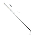 Wilson Antennas 305-483 CB Antenna Silver Load FGT Series 3FT Fiberglass Whip Antenna AM|FM Ready-Black Wilson