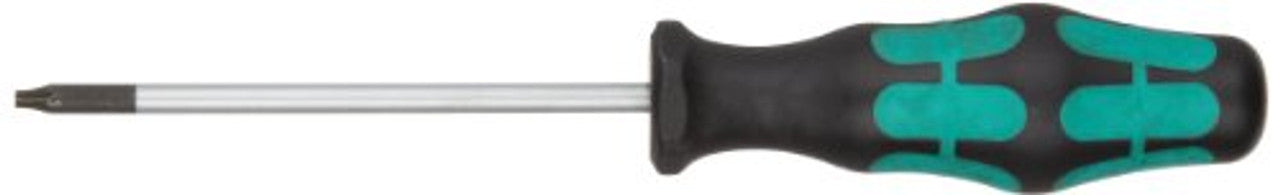 Wera 05138260001 367 TX 10x80mm BO Screwdriver for Tamper-Proof TORX Screws Wera