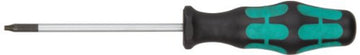 Wera 05138260001 367 TX 10x80mm BO Screwdriver for Tamper-Proof TORX Screws Wera
