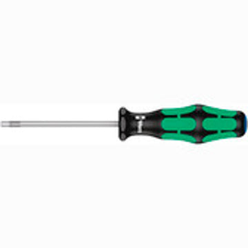 Wera 05138261001 367 TX 15x80mm BO Screwdriver for Tamper-Proof TORX Screws Wera