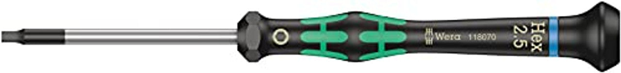 Wera 05118070001 2054 Screwdriver for Hexagon Socket Screws Wera