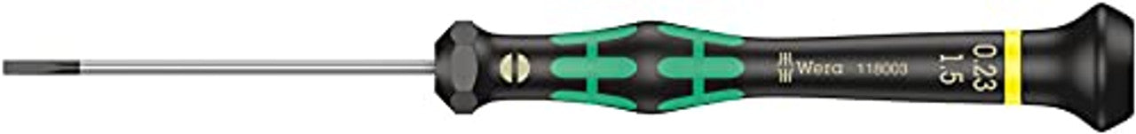 Wera 05118003001 Kraftform Micro 2035 Slotted Electronics Precision Screwdriver Wera