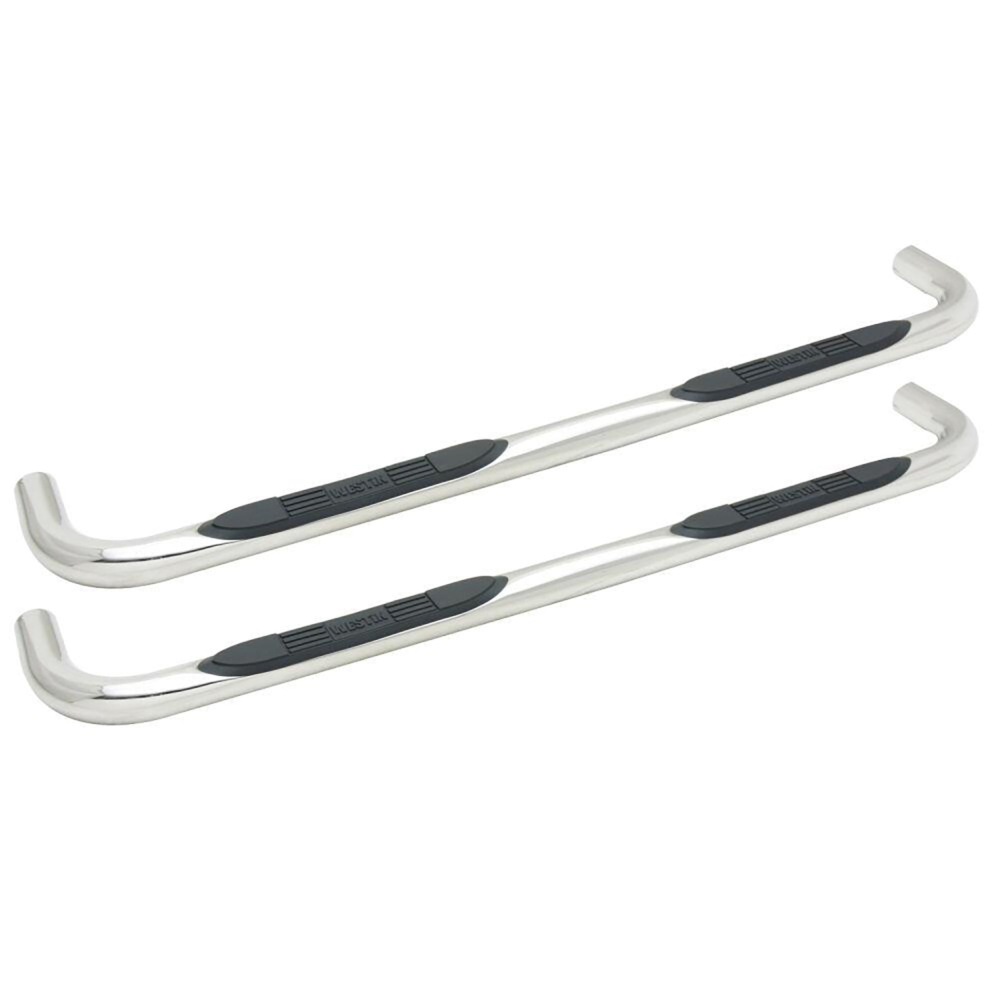 Westin 23-2310 E-Series 3 Round Nerf Bars Polished Stainless Steel Westin