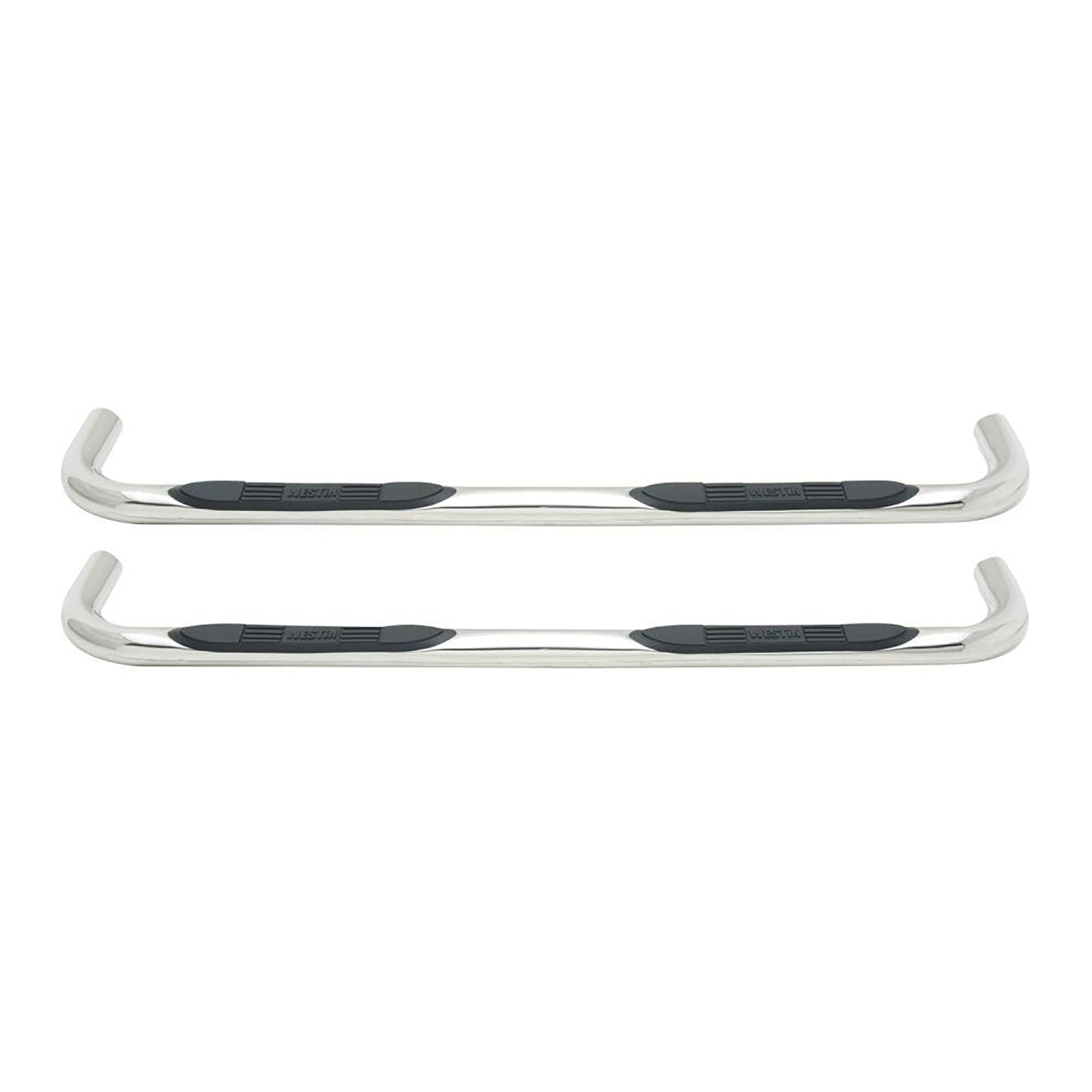 Westin 23-2310 E-Series 3 Round Nerf Bars Polished Stainless Steel Westin