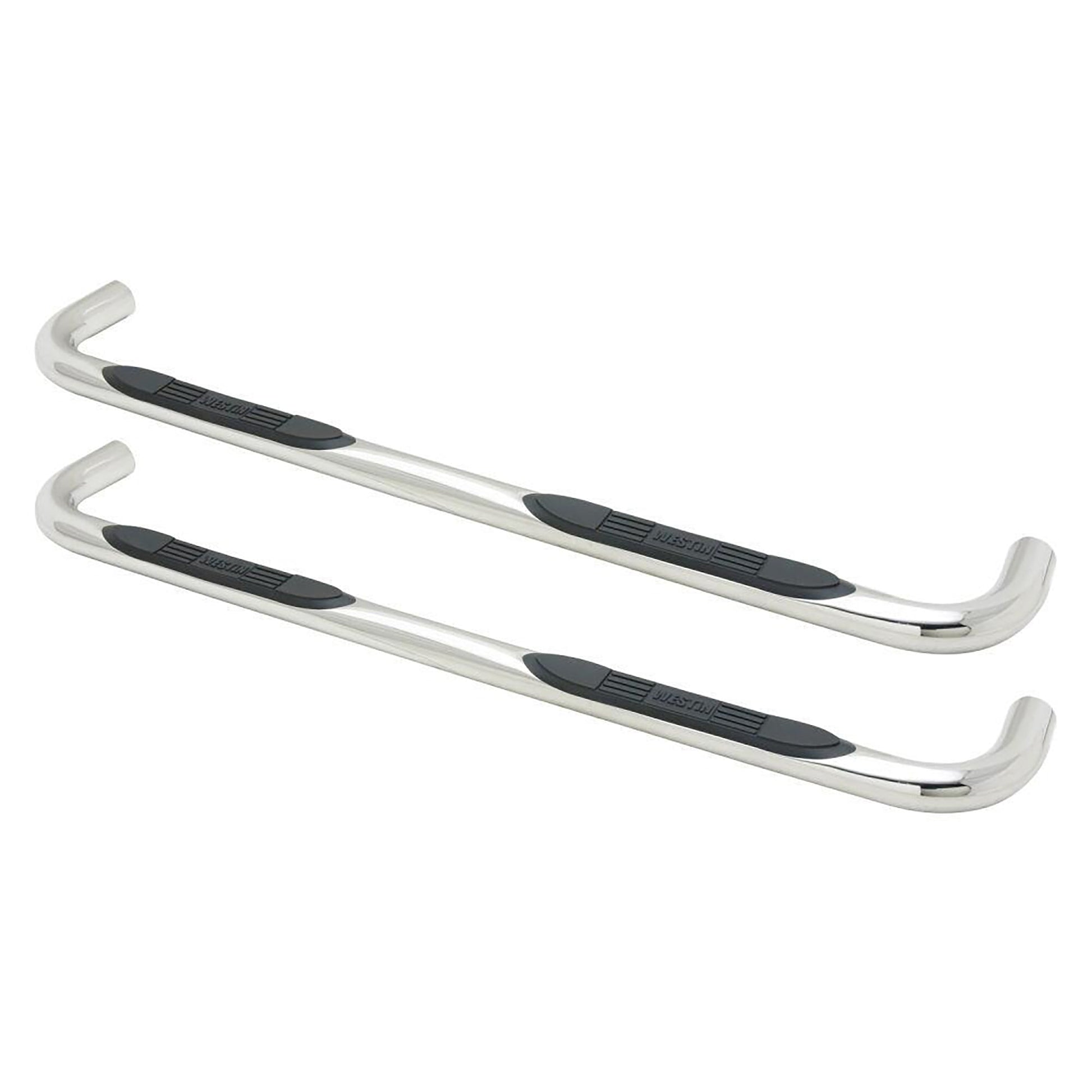 Westin 23-2310 E-Series 3 Round Nerf Bars Polished Stainless Steel Westin