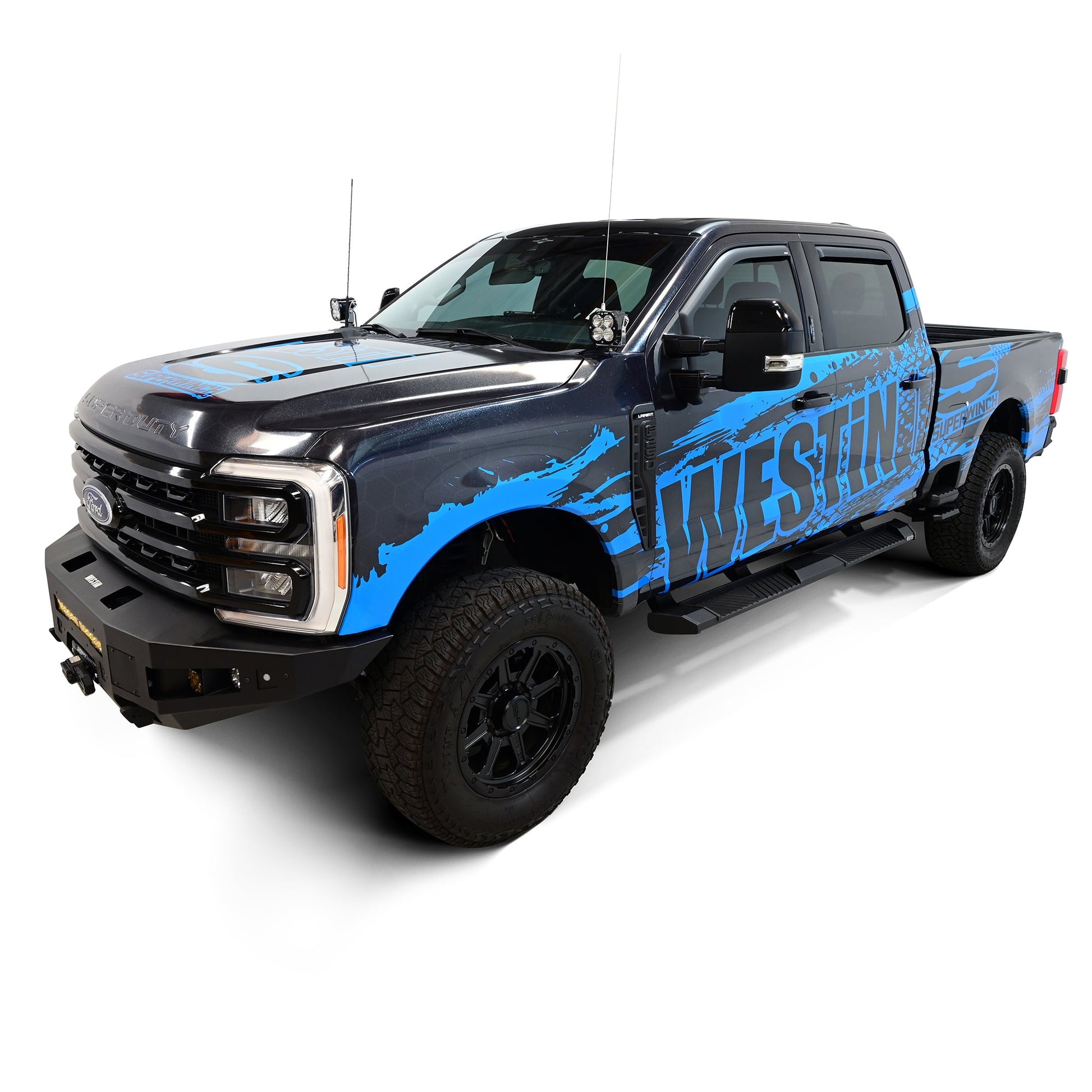 Westin 24-63945 AT6 Running Boards Textured Black Westin