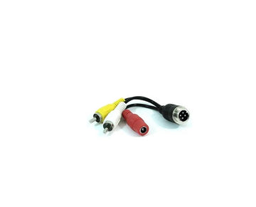 Rostra 2508929 Precision Controls Vehicle Camera Components 250-8929 (Adapter, 4PIN Male to RCA output and 12V DC for HD Cameras)