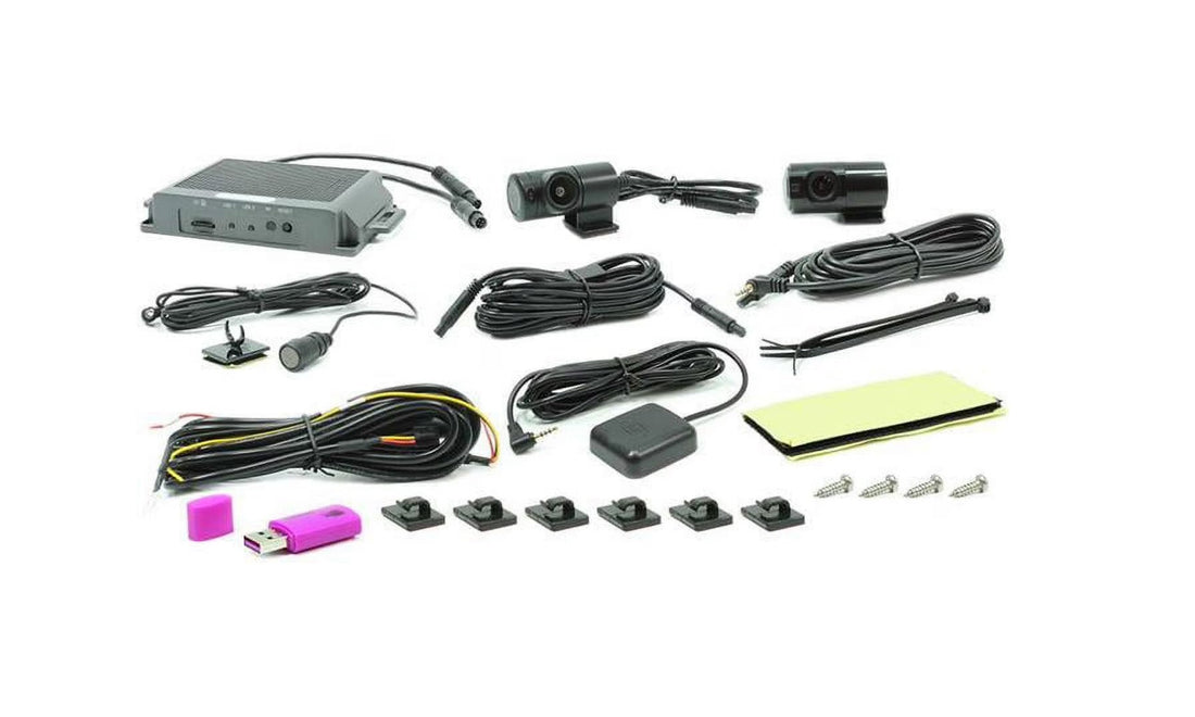 Rostra 250-8950 Dash Cam DVR 2 Camera System with Remote Storage Rostra